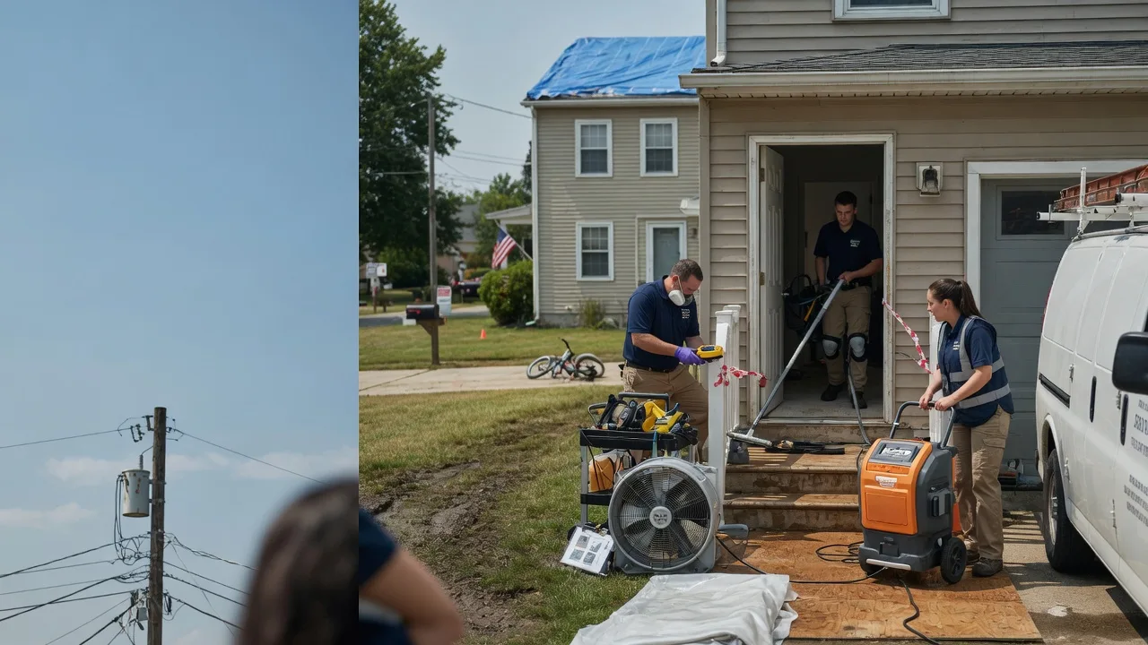 Water Damage Repair in Harmony, ME near me